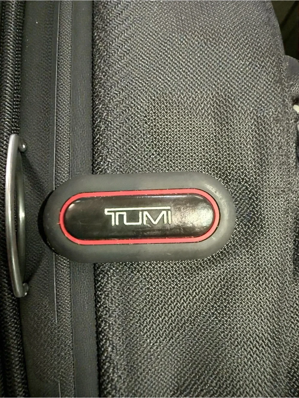 Tumi Black Men's T-Tech 5103D Men’s Black Ballistic Nylon Backpack